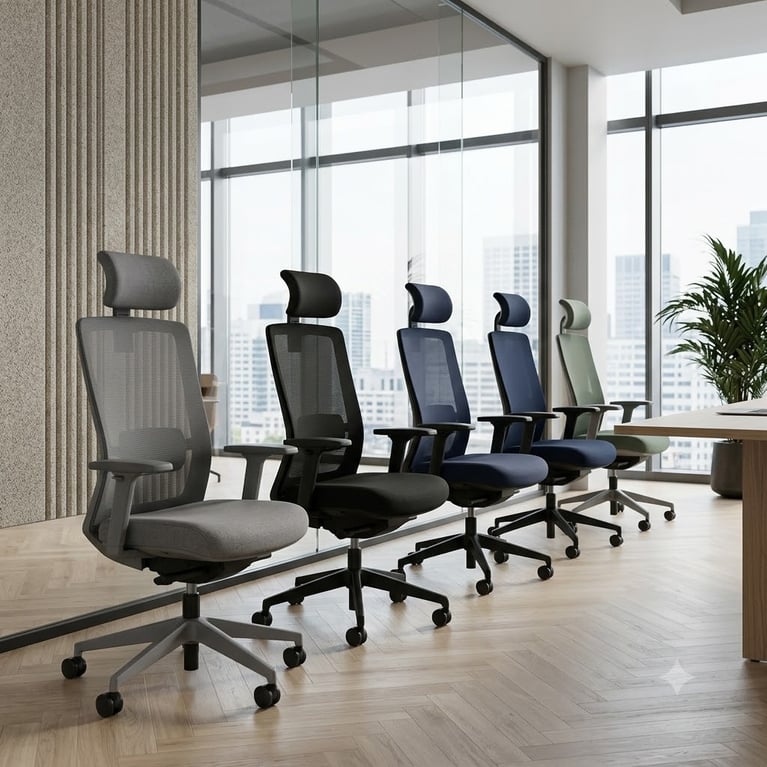 Top 5 des fabricants de sièges ergonomiques B2B